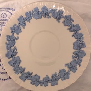 Vintage Wedgewood saucer for footed teacup.